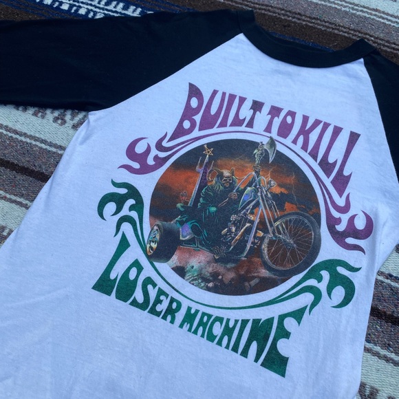 Loser Machine Raglan/Baseball Tee - Picture 3 of 3